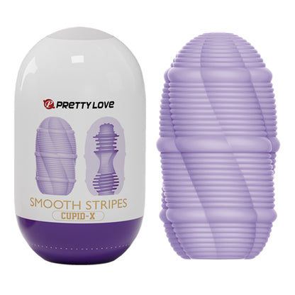 Pretty Love - Smooth Stripes Cupid-X - Purple | 6959532326826 | Available at EroticWarehouse.com
