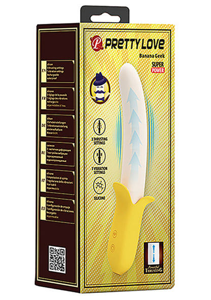 Pretty Love - Banana Geek - Yellow | 6959532327205 | Available at EroticWarehouse.com