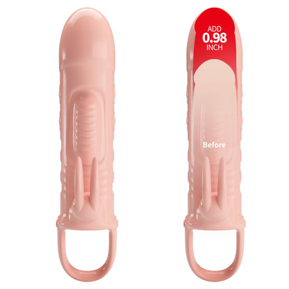 Pretty Love Penis Sleeve Sloane - Flesh | 6959532333824 | Available at EroticWarehouse.com