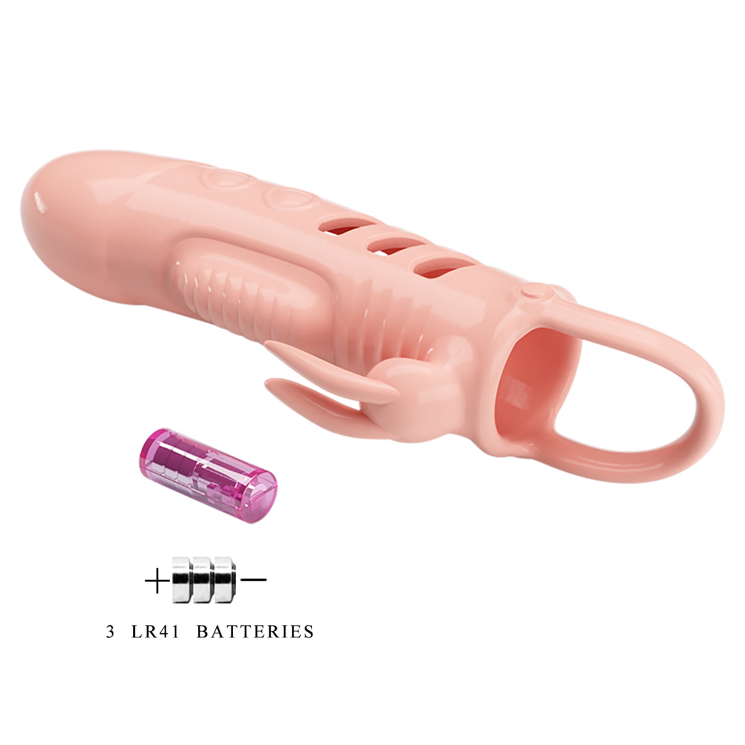 Pretty Love Penis Sleeve Sloane - Flesh | 6959532333824 | Available at EroticWarehouse.com