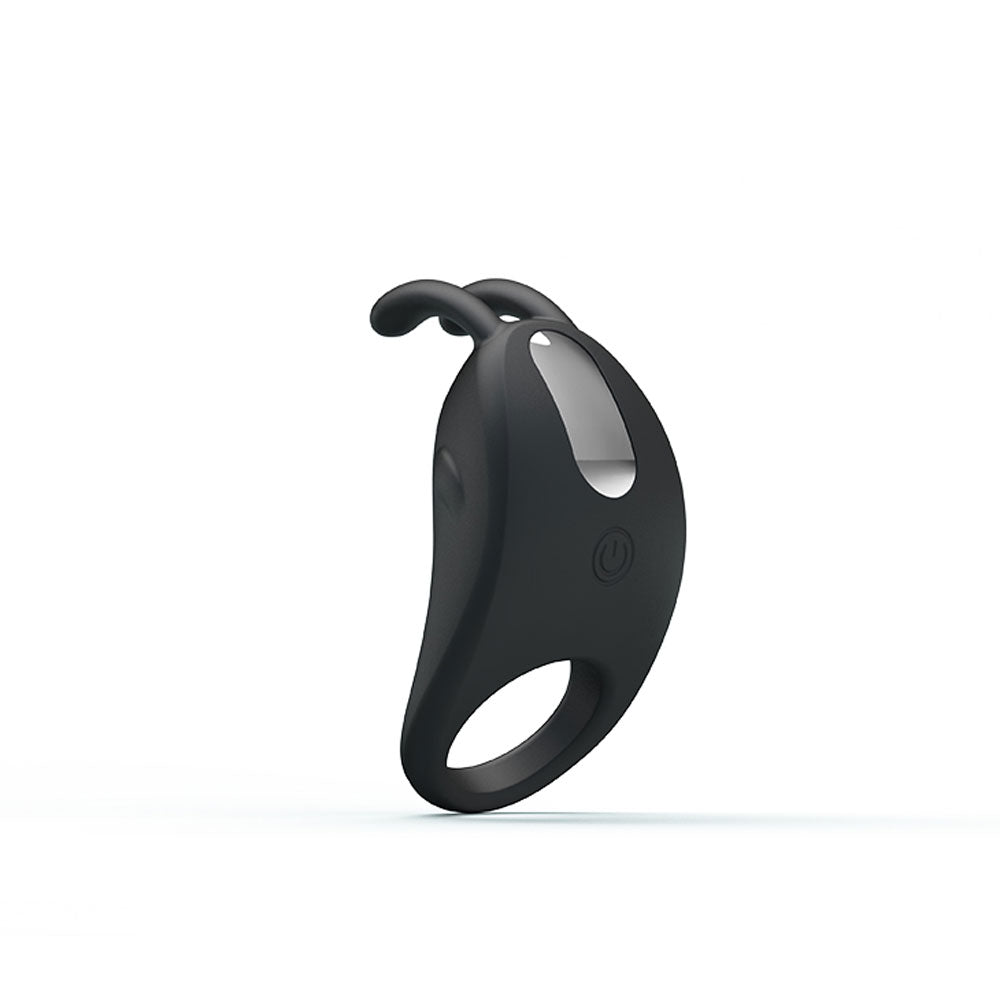 Pretty Love Rabbit Vibrator - Black | 6959532318913 | Available at EroticWarehouse.com