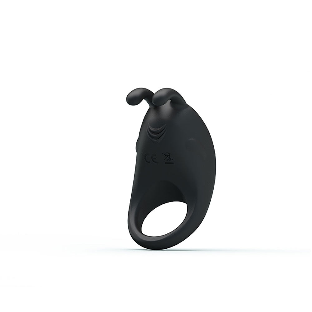 Pretty Love Rabbit Vibrator - Black | 6959532318913 | Available at EroticWarehouse.com