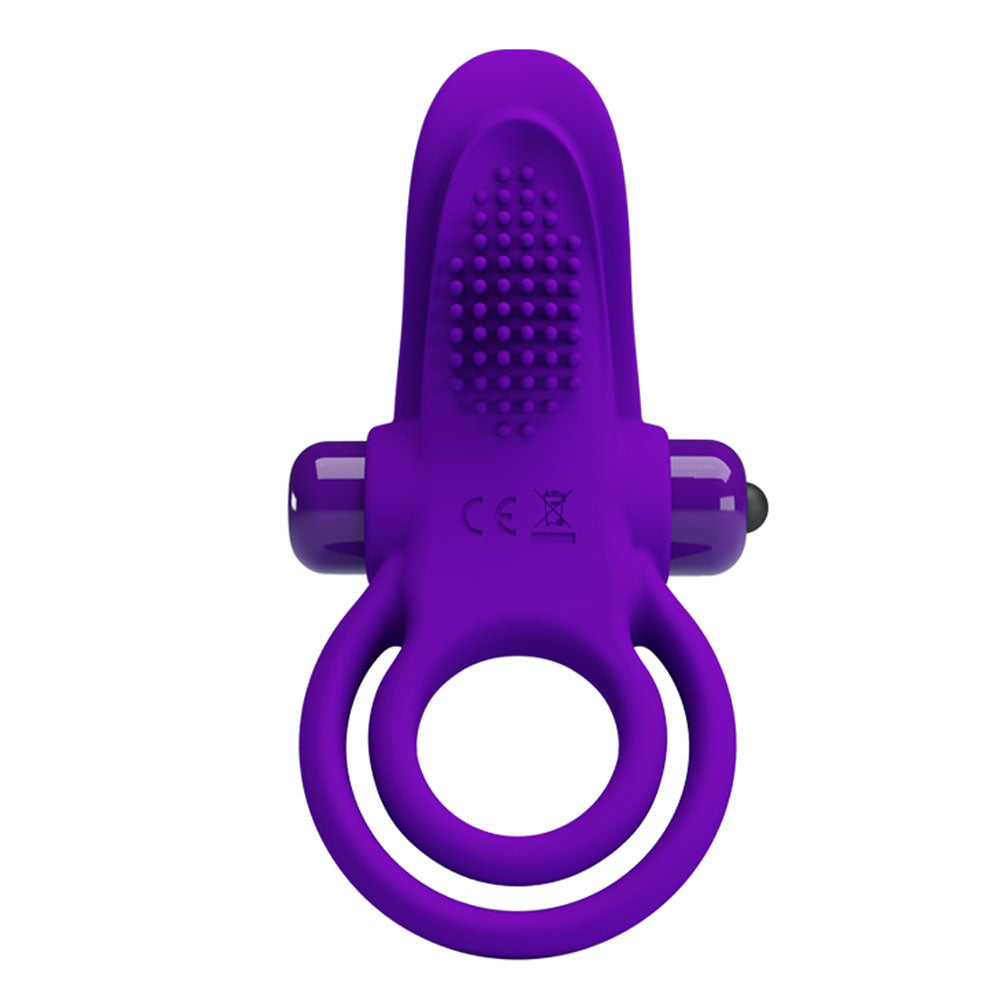 Pretty Love Vibrant Penis Ring - Purple | 6959532324211 | Available at EroticWarehouse.com