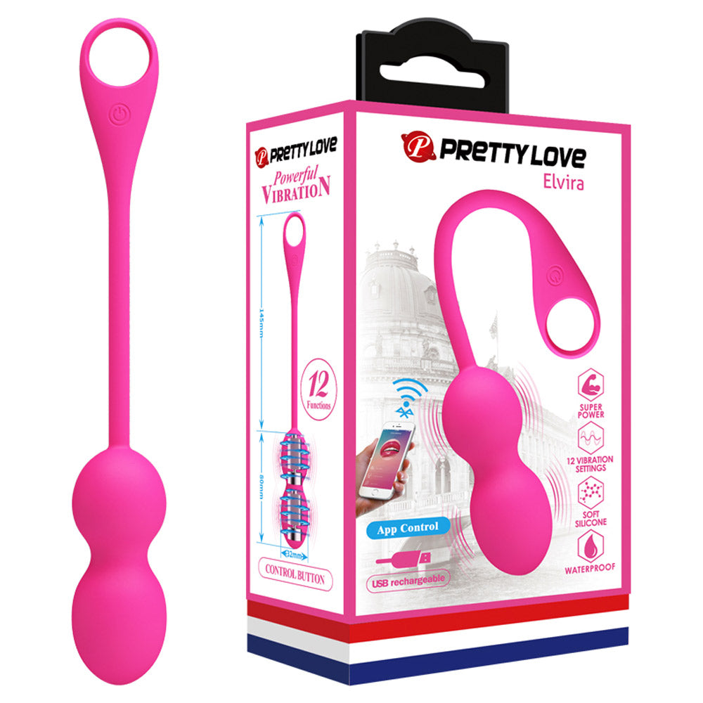 Pretty Love - Elvira - Pink | 6959532332315 | Available at EroticWarehouse.com