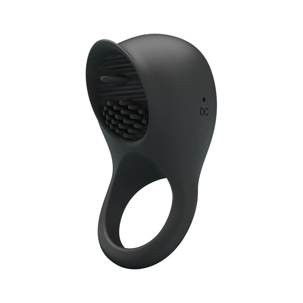 Pretty Love Ring Shaking II - Black | 6959532325119 | Available at EroticWarehouse.com