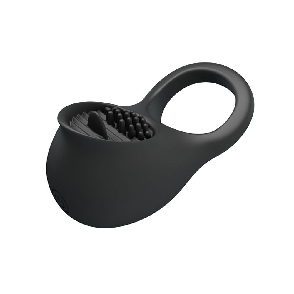Pretty Love Ring Shaking II - Black | 6959532325119 | Available at EroticWarehouse.com