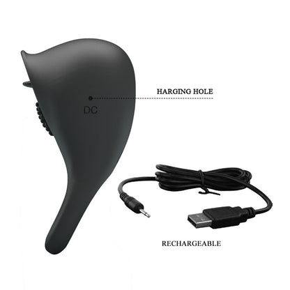 Pretty Love Ring Shaking II - Black | 6959532325119 | Available at EroticWarehouse.com