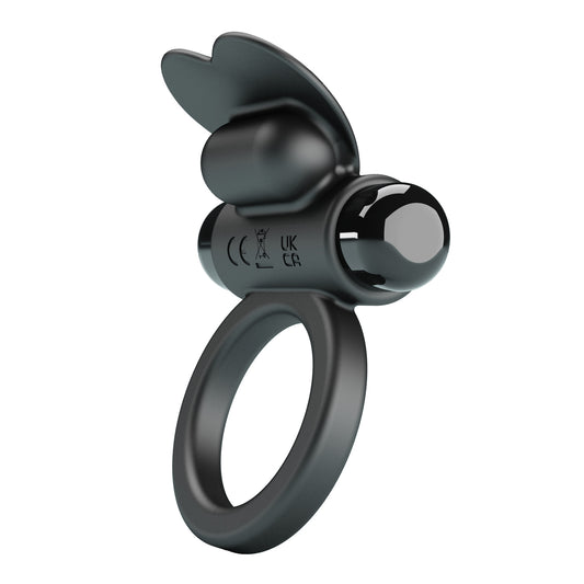 Vibrating Penis Ring Debonaire - Black | 6959532328936 | Available at EroticWarehouse.com