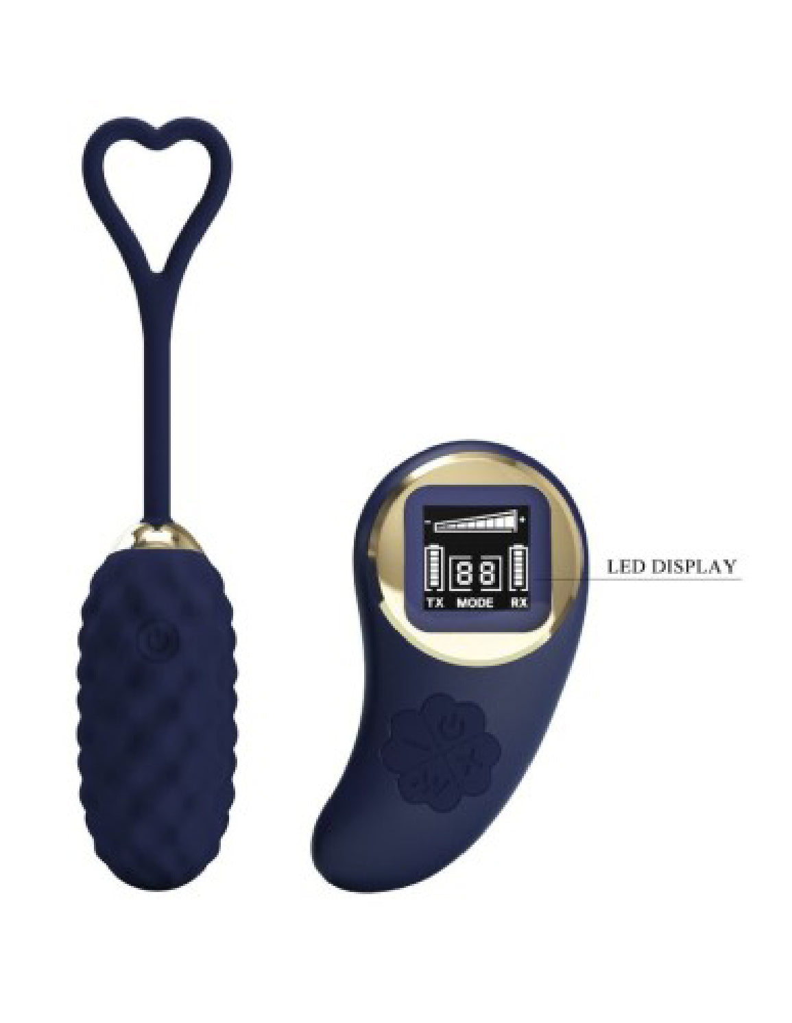 Vivian Remote Control Vibrating Egg - Blue | 6959532334586 | Available at EroticWarehouse.com