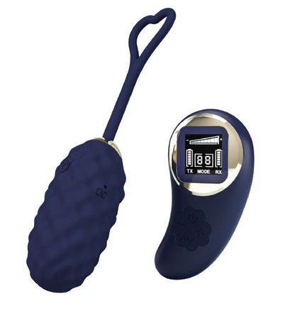 Vivian Remote Control Vibrating Egg - Blue | 6959532334586 | Available at EroticWarehouse.com