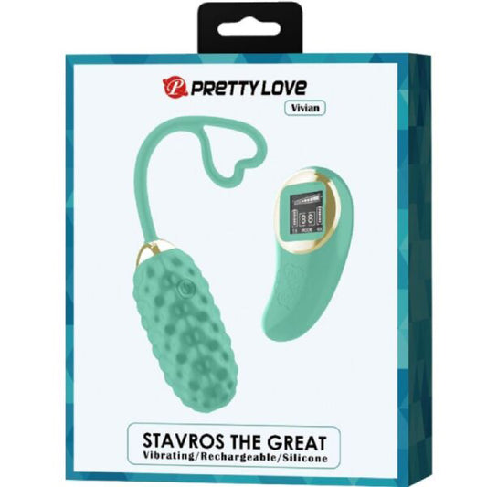 Vivian Remote Control Vibrating Egg - Turquoise | 6959532335453 | Available at EroticWarehouse.com
