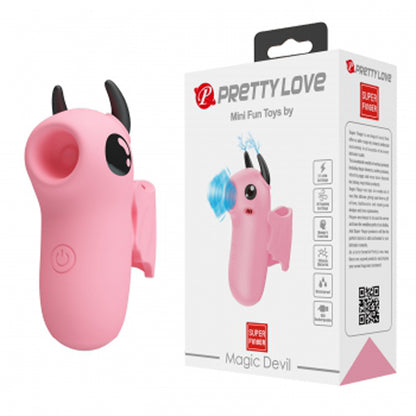 Magic Devil Finger Vibrator - Pink | 6959532361704 | Available at EroticWarehouse.com