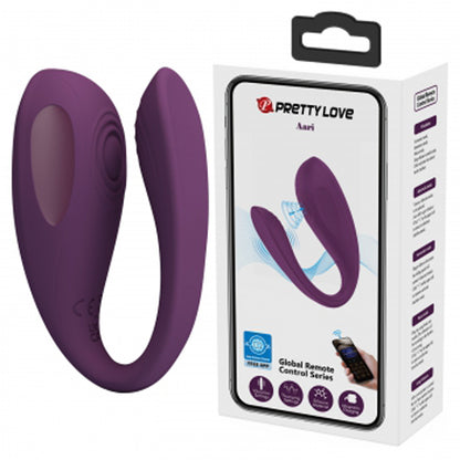 Aari Global App Control Vibrator - Purple | 6959532360905 | Available at EroticWarehouse.com