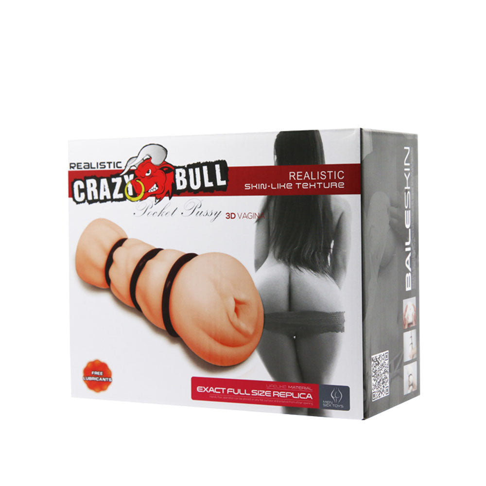 Crazy Bull Pocket Pussy | 6959532319262 | Available at EroticWarehouse.com