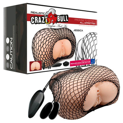 Jessica Vibrating Vagina and Anus | 6959532332780 | Available at EroticWarehouse.com