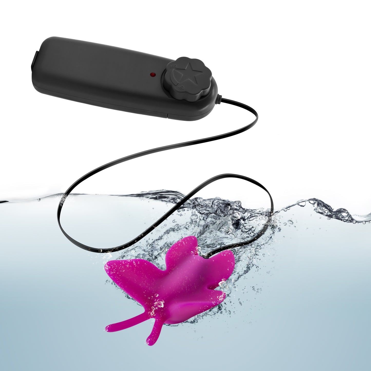 Luxe- Butterfly Teaser - Fuschia | 702730696941 | Available at EroticWarehouse.com