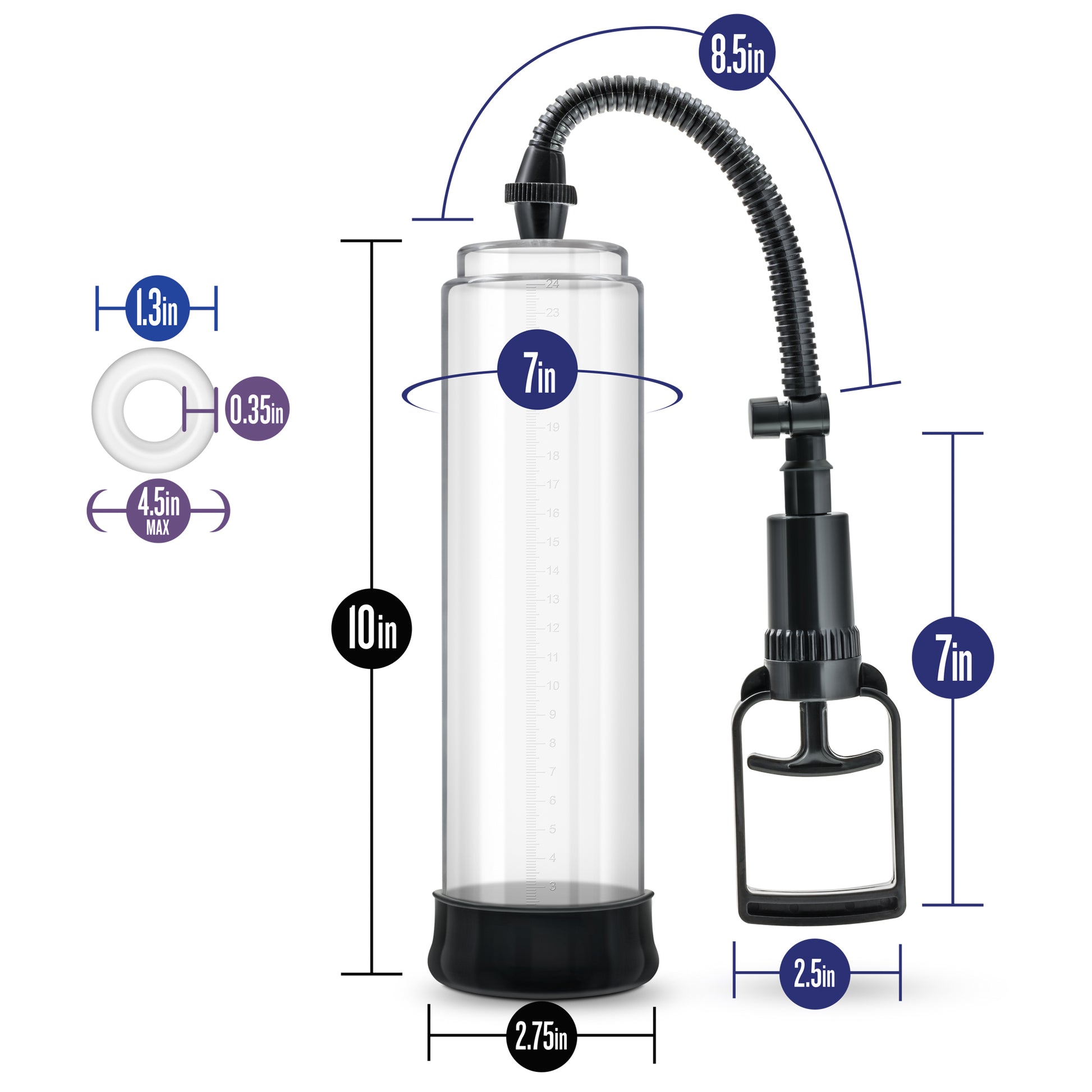 Performance Vx3 - Male Enhancement Pump System - Clear | 853858007154 | Available at EroticWarehouse.com