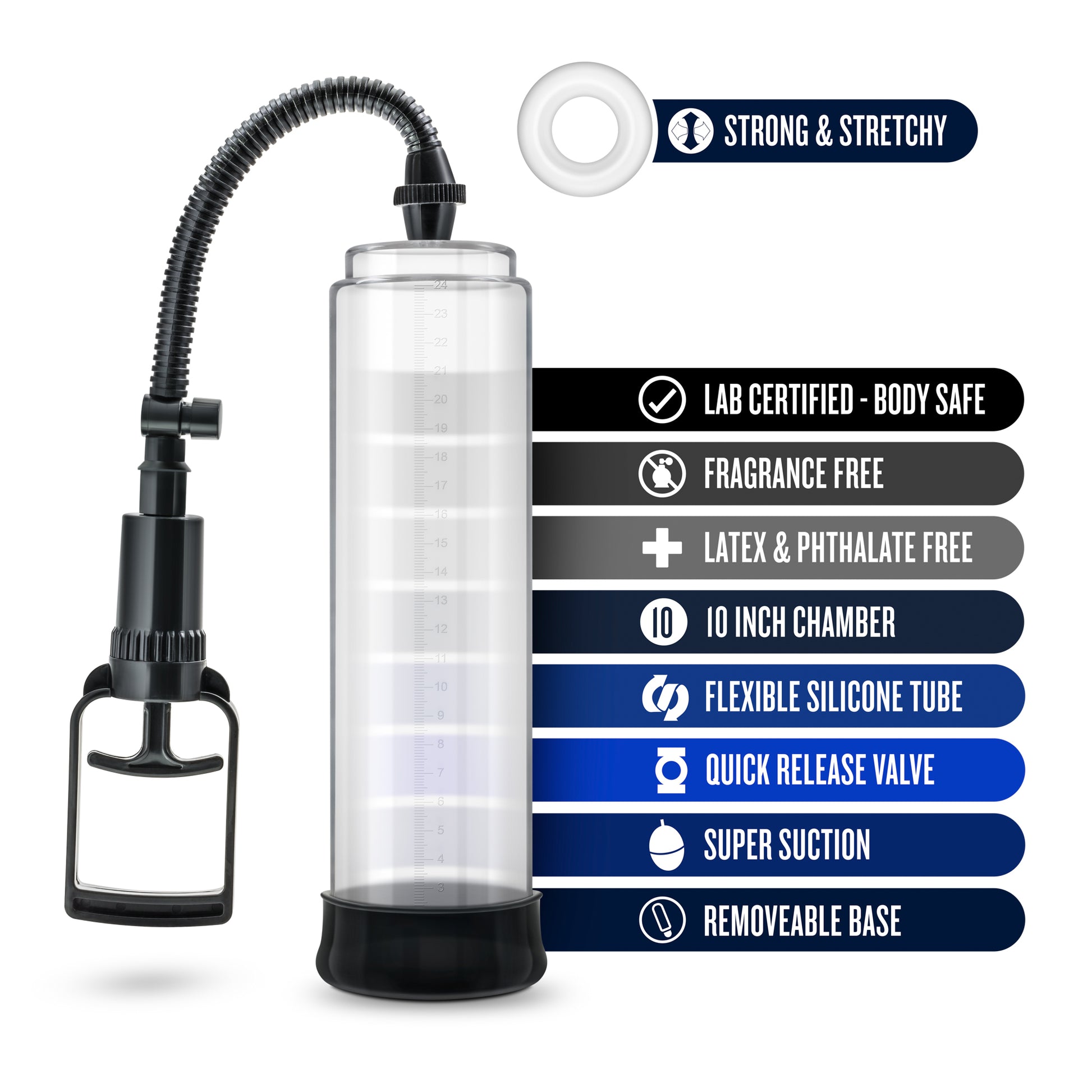 Performance Vx3 - Male Enhancement Pump System - Clear | 853858007154 | Available at EroticWarehouse.com
