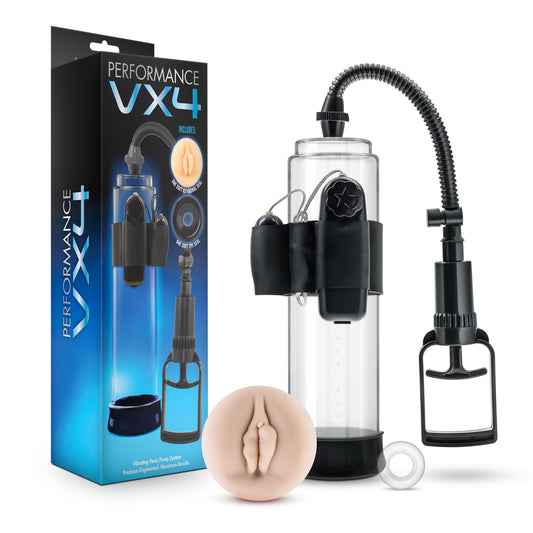 Performance Vx 4 - Male Enhancement Pump System - Clear | 853858007161 | Available at EroticWarehouse.com