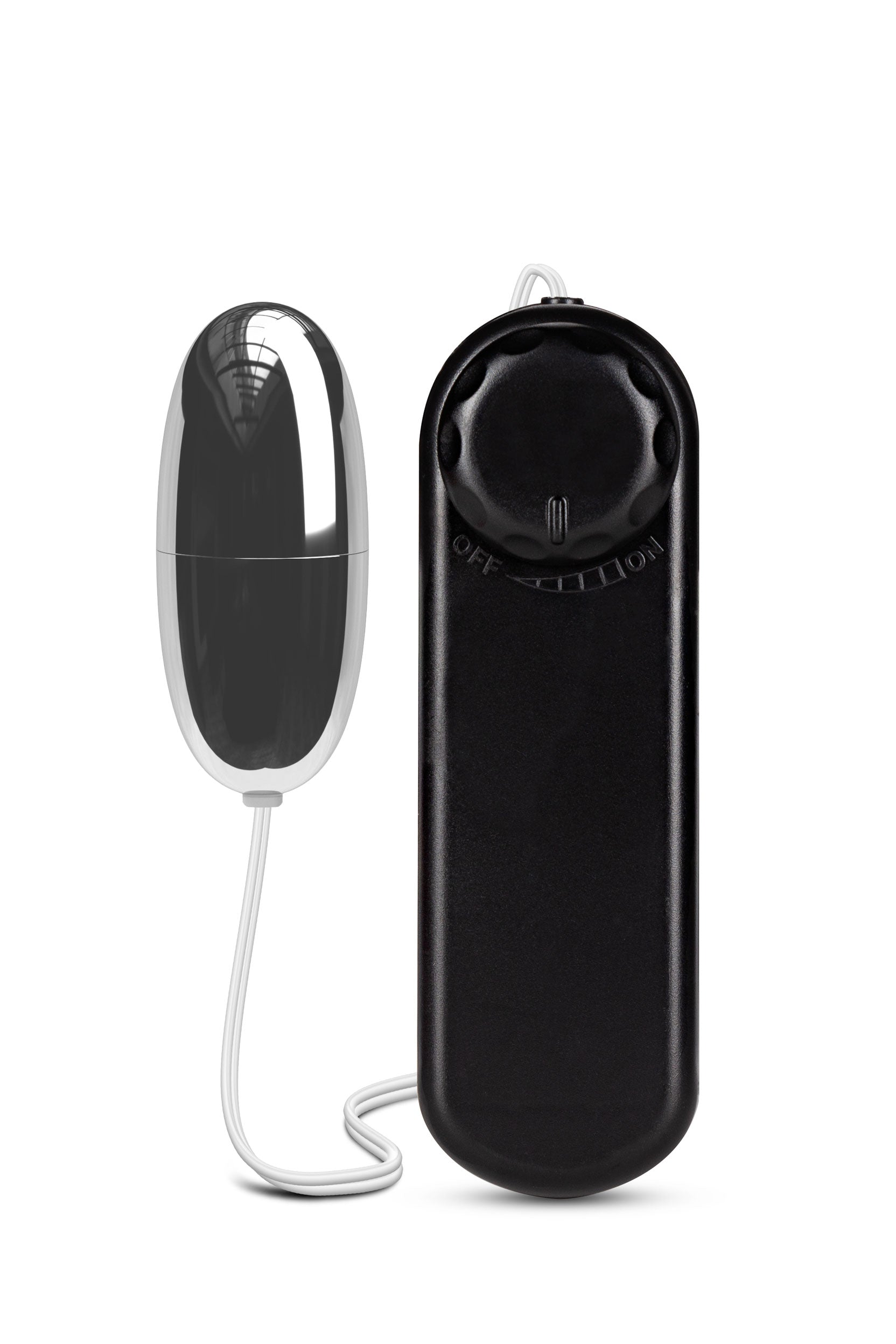 B Yours - Silver Power Bullet - Black | 735380055066 | Available at EroticWarehouse.com
