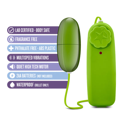 B Yours Power Bullet - Lime | 702730681749 | Available at EroticWarehouse.com