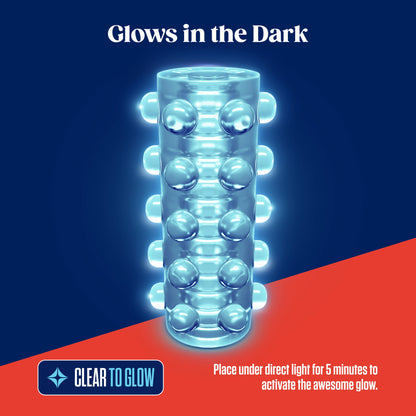 Rize - Swich - Glow in the Dark Self -Lubricating Stroker - Clear | 819835029274 | Available at EroticWarehouse.com