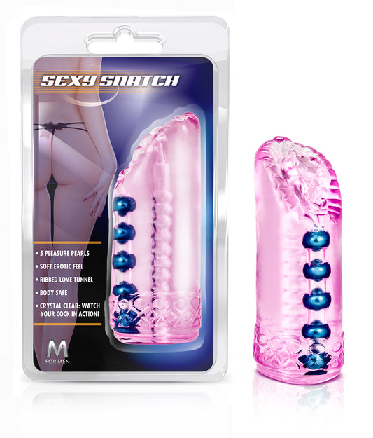 Sexy Snatch Masturbator - Pink | 735380064204 | Available at EroticWarehouse.com