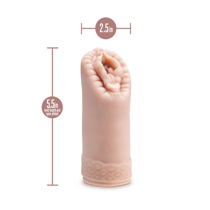 Alyssa AI Pussy Style Stroker With Pleasure Beads | 810138370100 | Available at EroticWarehouse.com