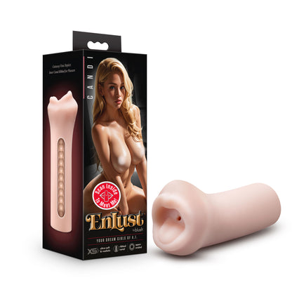 Enlust Candi AI Mouth Style Stroker | 810138370087 | Available at EroticWarehouse.com