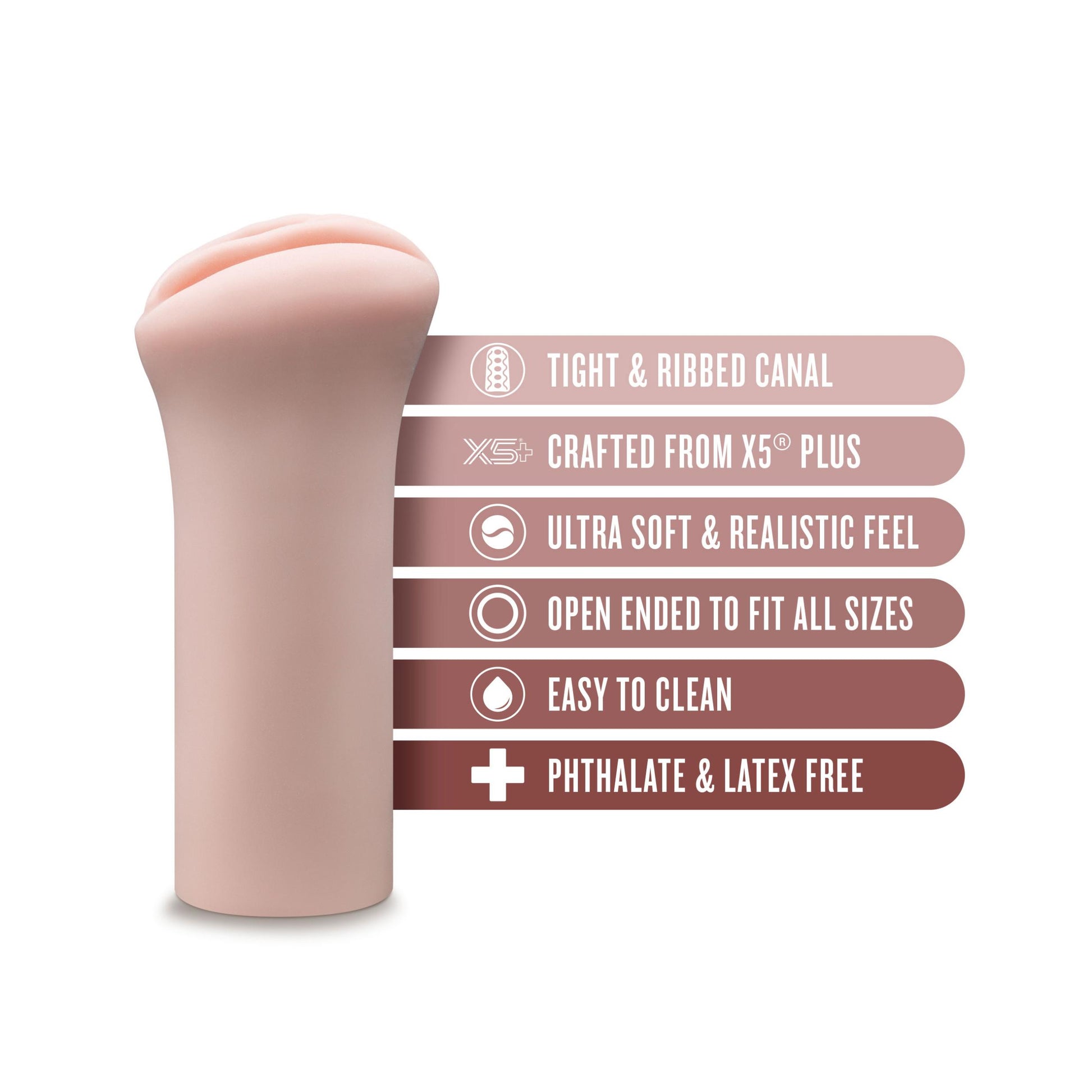 Enlust - Ashlynn AI Pussy Style Stroker - Beige | 810138370056 | Available at EroticWarehouse.com