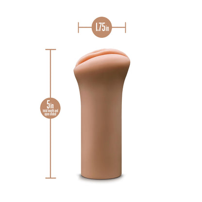 Enlust - Molly AI Pussy Style Stroker - Tan | 810138370018 | Available at EroticWarehouse.com
