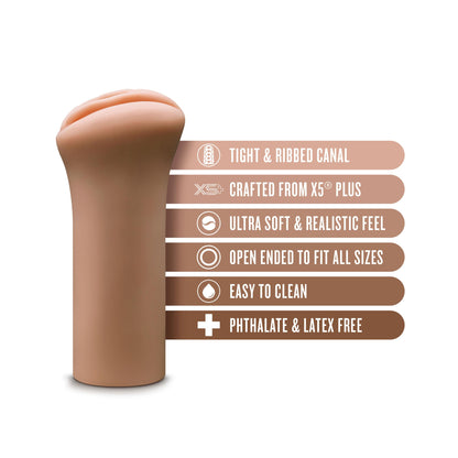 Enlust - Molly AI Pussy Style Stroker - Tan | 810138370018 | Available at EroticWarehouse.com