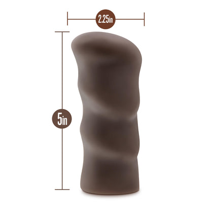 Hot Chocolate - Nicole's Rear - Ass Style Stroker - Chocolate | 819835021117 | Available at EroticWarehouse.com