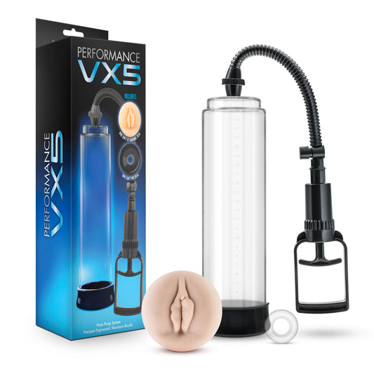 Performance - Vx5 Male Enhancement Pump System - Clear | 853858007222 | Available at EroticWarehouse.com