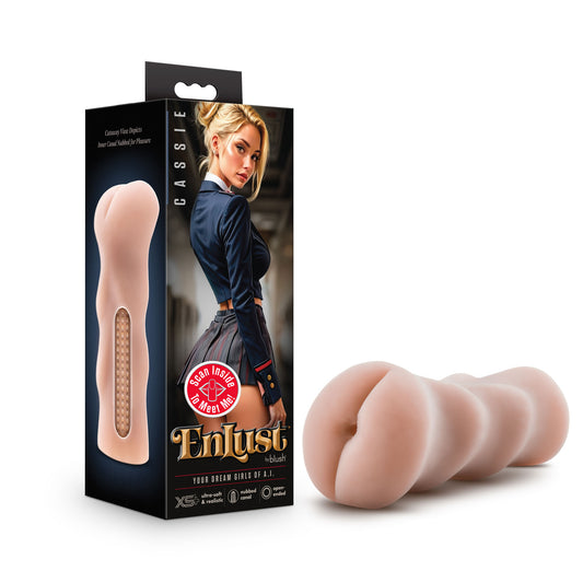 Enlust - Cassie AI Pussy Style Stroker - Beige | 810138370025 | Available at EroticWarehouse.com