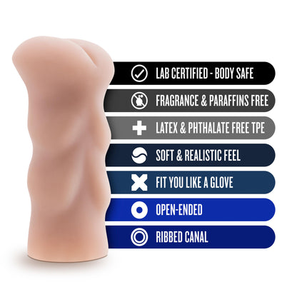 X5 Men - Ass Stroker - Vanilla | 819835021100 | Available at EroticWarehouse.com