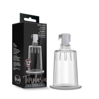 Temptasia – Clit Cylinder - 1.2 Inch Diameter - Clear | 819835024101 | Available at EroticWarehouse.com