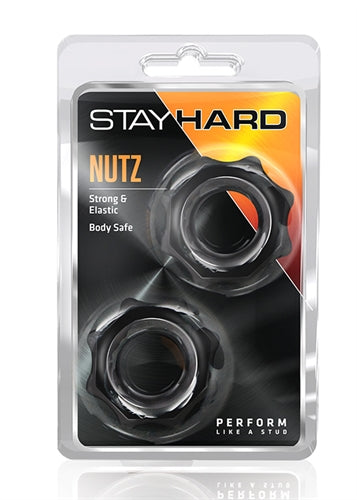 Stay Hard Nutz - Black | 853858007246 | Available at EroticWarehouse.com