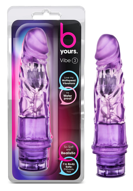 Cock Vibe #3 - Purple | 735380100919 | Available at EroticWarehouse.com