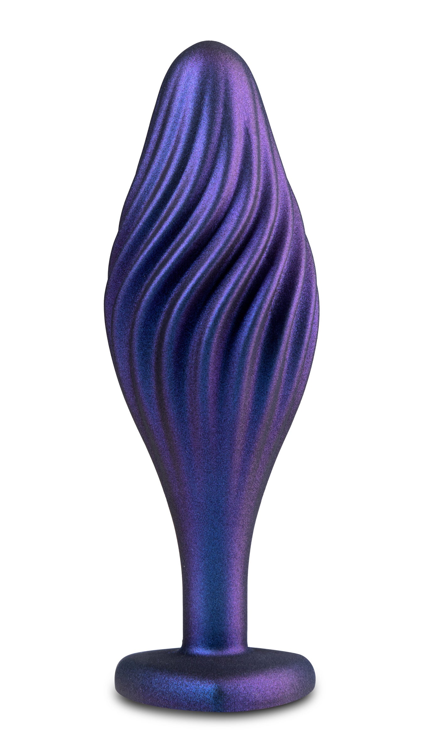 Anal Adventures Matrix - Swirling Bling Plug - Sapphire | 819835028888 | Available at EroticWarehouse.com
