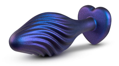 Anal Adventures Matrix - Swirling Bling Plug - Sapphire | 819835028888 | Available at EroticWarehouse.com