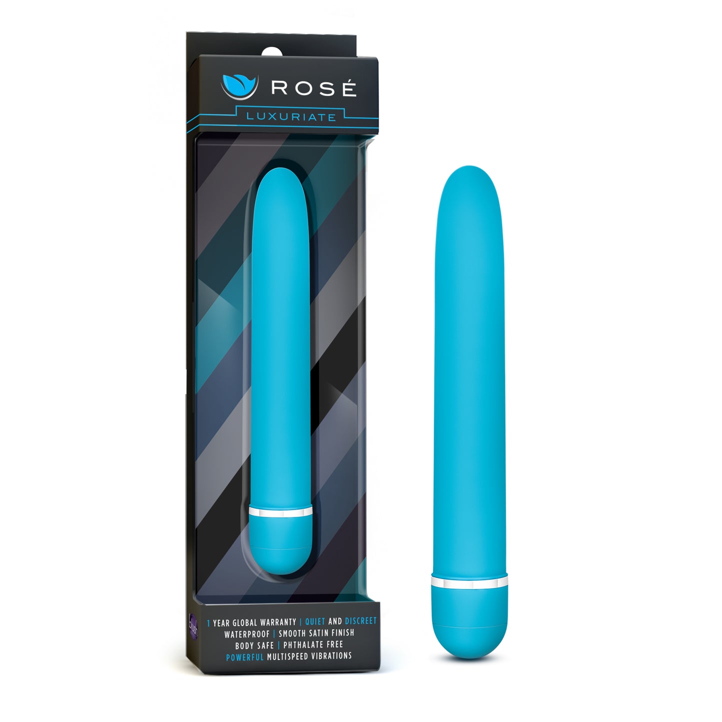 Rose - Luxuriate - Blue | 735380112622 | Available at EroticWarehouse.com