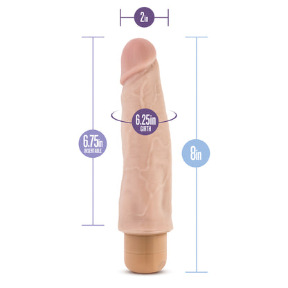 Dr. Skin - Cock Vibe 14 - Beige | 735380113834 | Available at EroticWarehouse.com