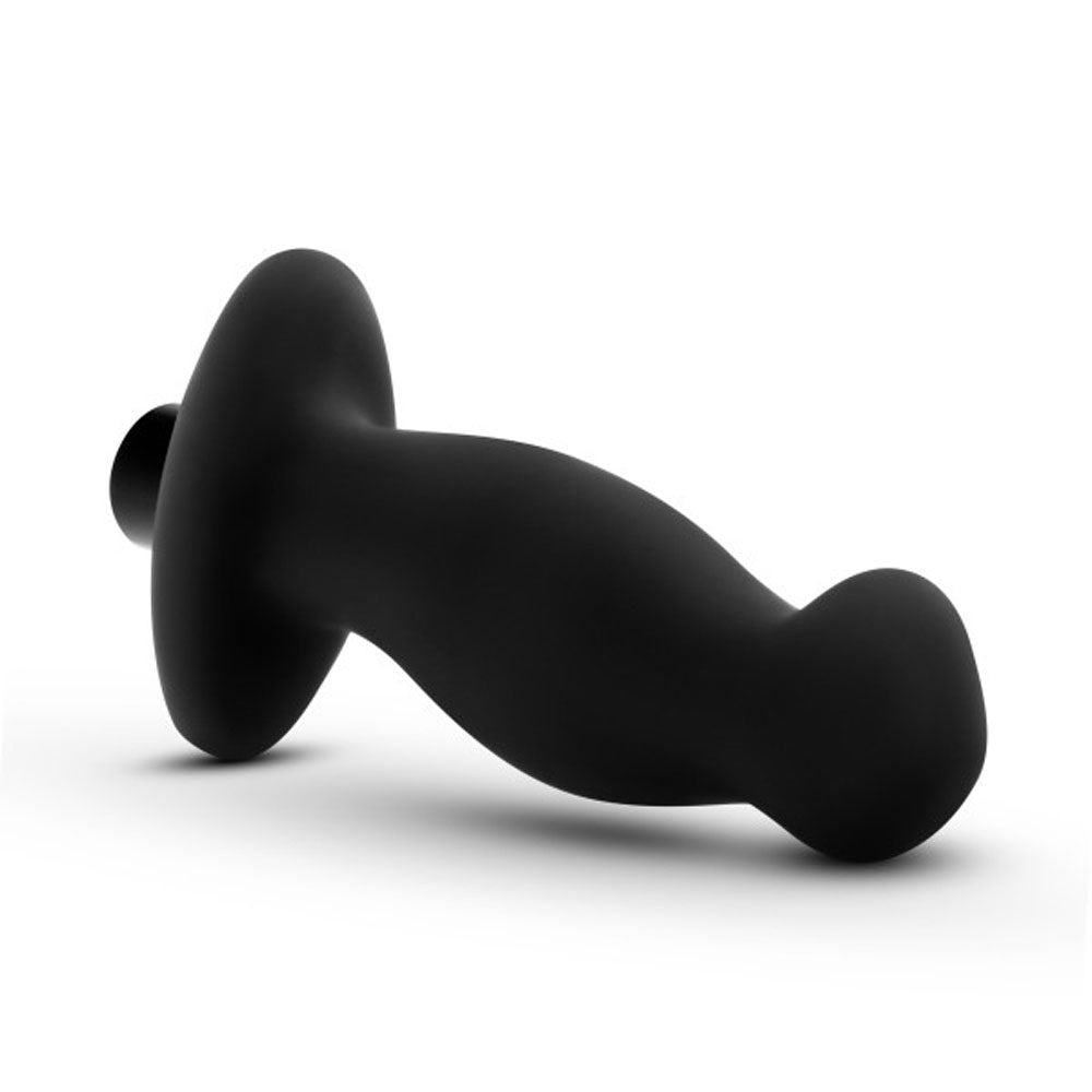 Anal Adventures - Platinum - Silicone Vibrating Prostate Massager 02 -Black | 819835026471 | Available at EroticWarehouse.com