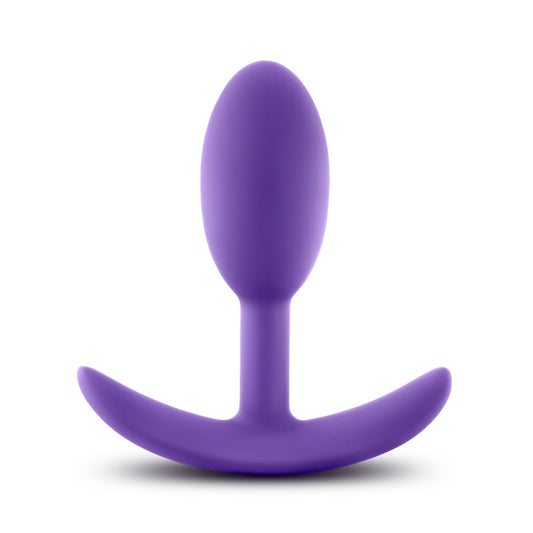 Luxe - Wearable Vibra Slim Plug - Small - Purple | 819835022817 | Available at EroticWarehouse.com