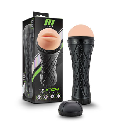 M for Men - the Torch - Luscious Lips - Vanilla | 819835022589 | Available at EroticWarehouse.com