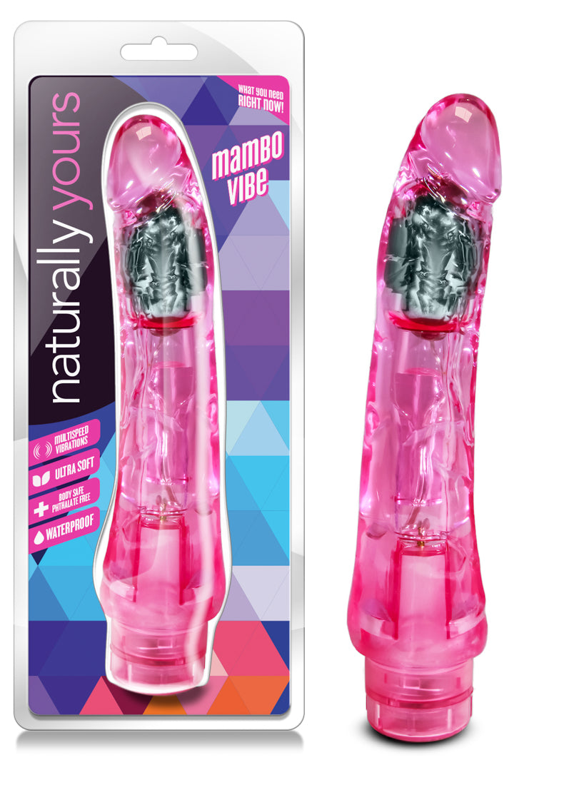 Naturally Yours - Mambo Vibe - Pink | 735380120108 | Available at EroticWarehouse.com