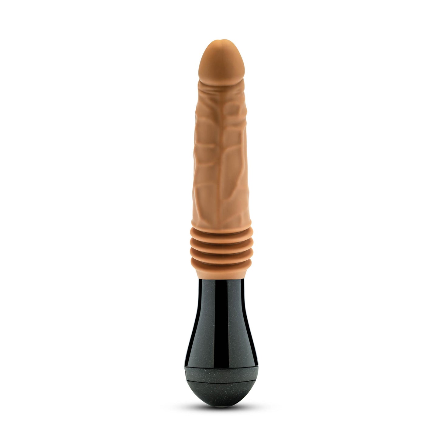 Dr. Skin Silicone - Dr. Arthur - Thrusting Gyrating Vibrating Dildo - Tan | 819835027027 | Available at EroticWarehouse.com