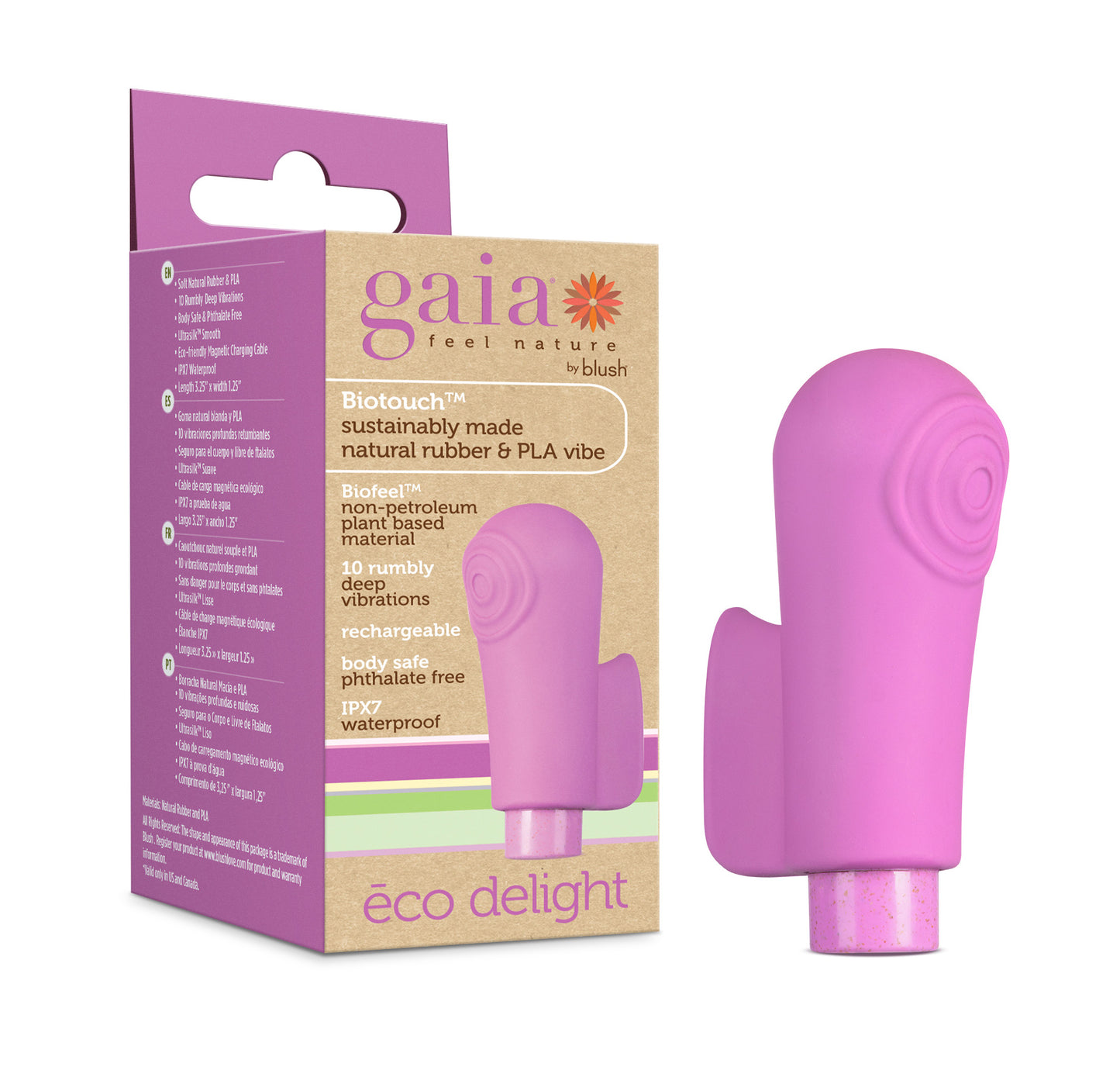 Gaia Eco Delight - Purple | 819835026259 | Available at EroticWarehouse.com