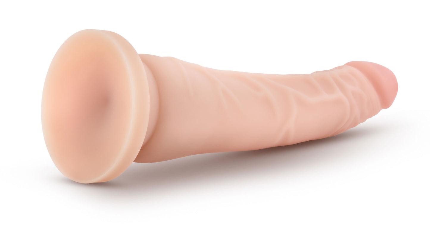 Dr. Skin Silicone - Dr. Noah - 8 Inch Dong With Suction Cup - Vanilla | 819835023869 | Available at EroticWarehouse.com